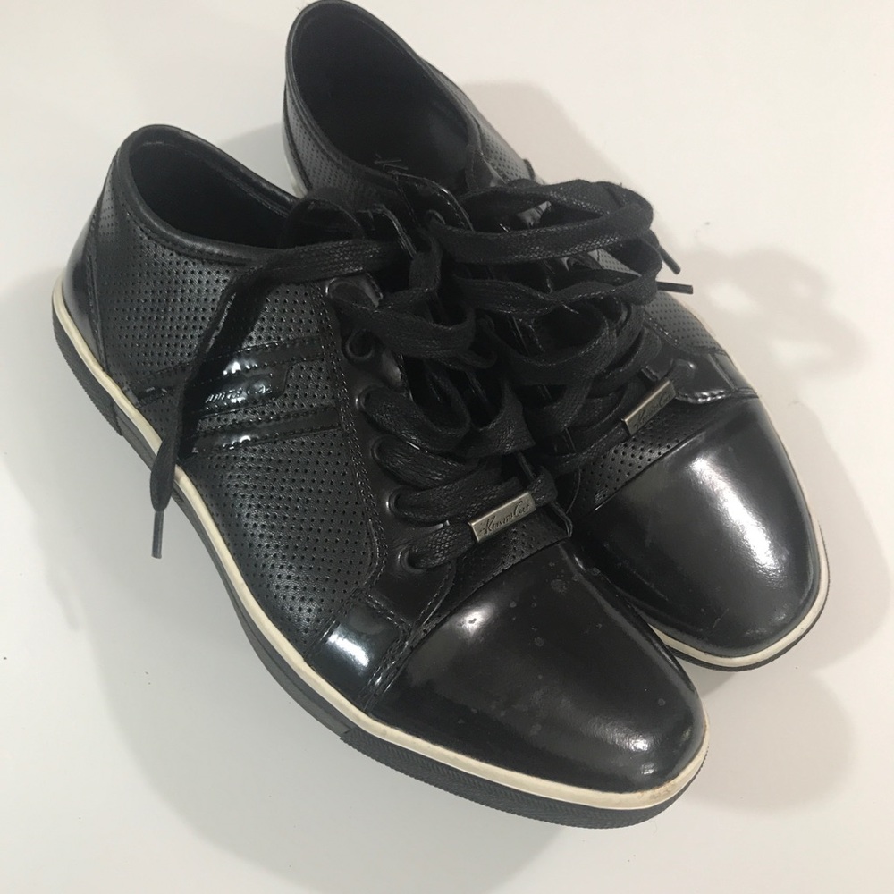 Kennet Cole NY Men’s leather sneakers size 8.5 - Picture 2 of 8
